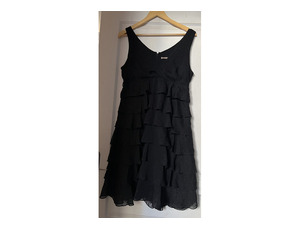 Black knee length dress