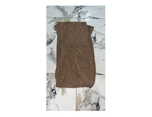 Elegant Nude Strapless Long Dress – Figure Hugging & Classy – Clean Thrift Deal! - 3