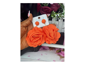 Flower earrings - 5