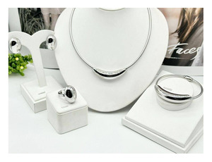Silver Stainless Steel Complete set - 2