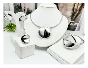 Silver Stainless Steel Complete set - 5